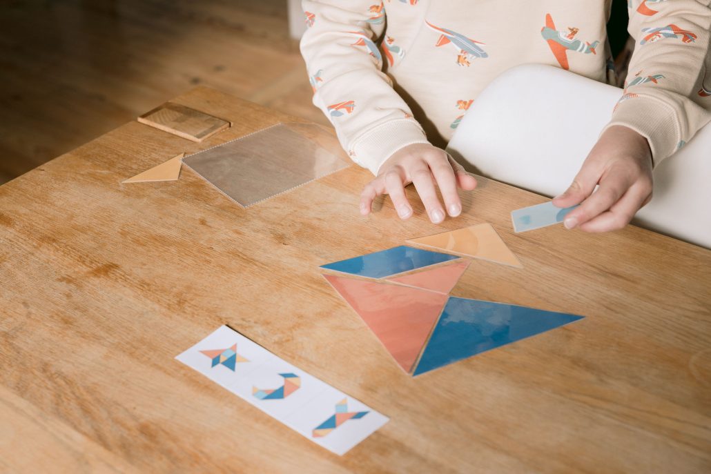 Montessori tangram